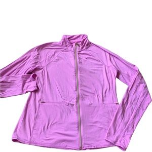 LILLY PULITZER Luxletic Pink/Purple Zip Jacket